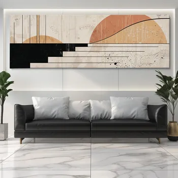 Obraz Obraz na plátně - Sluneční schody FeelHappy.cz Velikost obrazu (šířka x výška): 60 x 20 cm