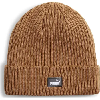 Čepice Zimní čepice PUMA PUMA CLASSIC CUFF BEANIE 02482605 – Hnědá
