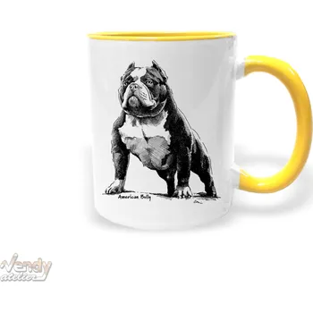 Hrnek - American Bully Barva: Žlutá