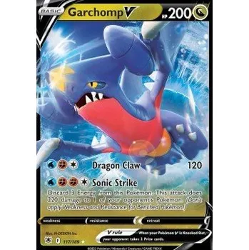 Karetní hra Pokémon ASR 117/189 Garchomp V - Astral Radiance