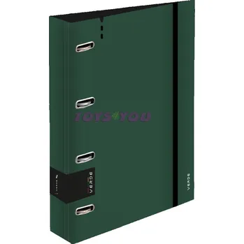 Kancelářské potřeby Pořadač A4 pěna 4kroužek D30 VERDE zelená