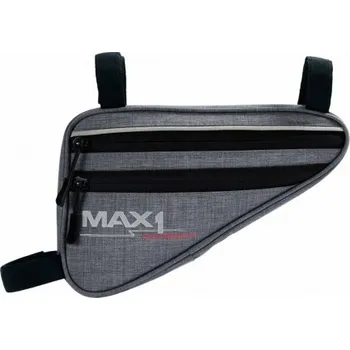 brašna na kolo Brašna MAX1 Triangle M šedá - šedá, 24x16x4,5cm