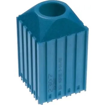 Skříňka na nářadí Plastový box pro nástroj s kuželovou stopkou MORSE - M3, modul 5x5, barva modrá.