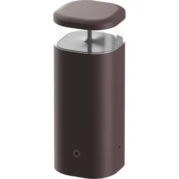 Lampička Flos Architectural FLOS Pointbreak Bollard 2, 2&nbsp;700K tmavě hnědá 30cm LED 12,5 W celkem - Doprava zdarma