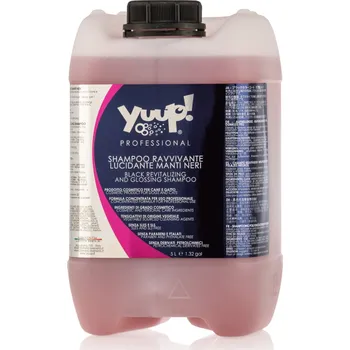 Kosmetika pro psa Yuup! Šampon pro psy na tmavou srst Yuup Objem: 5000 ml