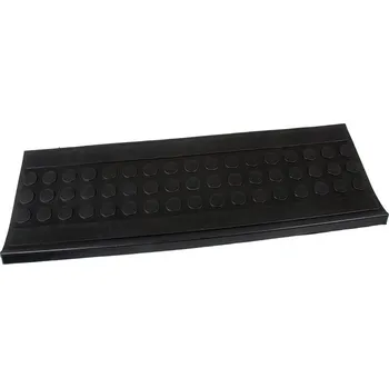 Nášlap na schod Gumový nášlap na schody Coins 25 x 75 x 0,5 cm, černá
