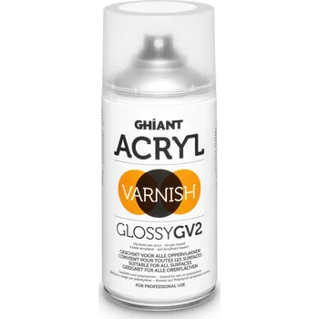 Výtvárné potřeby Ghiant - GV akrylový lak ve spreji 300 ml - lesklý