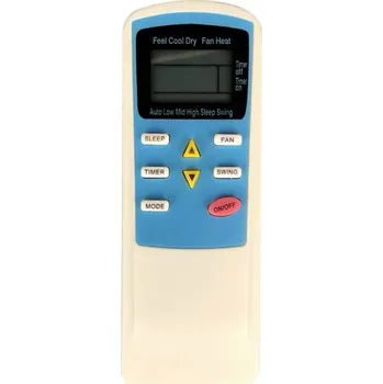 Dálkový ovladač TCL Klimaire, Conia, Airmaster, Ayre, Ballu, Soleus Air GYKQ-05, GYKQ-10E, GYKQ-11E, GYKQ-12E, CA24001 - kompatibilní značkový dálkový ovladač General pro klimatizaci