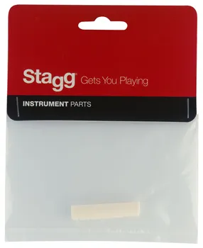 Stagg SP-NTWS-BONE nultý pražec pro akustiskou kytaru