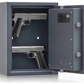 Trezor ISS Sejf na zbraně Siegen SG2 58901.11 KL, grafitově šedý