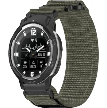 Příslušenství k chytrým hodinkám VSECHNONAMOBIL 80879 NYLON řemínek pro Garmin Instinct Crossover šedý