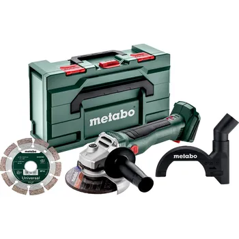 úhlová bruska Metabo W 18 L BL 9-125 + ochr. kryt ods.+dia kot bez aku 691225000