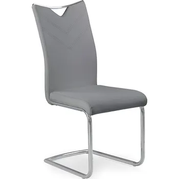 Jídelní židle Jídelní židle Miley, šedá / stříbrná