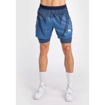 MMA Fight MMA šortky Venum Attack - Navy Blue Velikost: XL