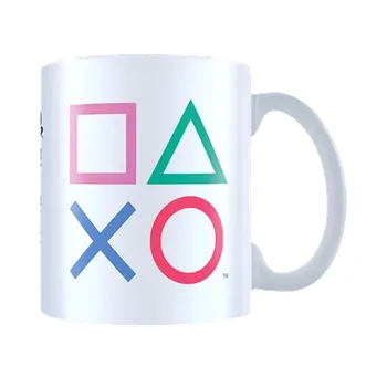 Stolování Hrnek PlayStation: Motiv DualShock tlačítek (315 ml)