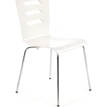 Jídelní židle Jídelní židle Heaven, bílá / stříbrná