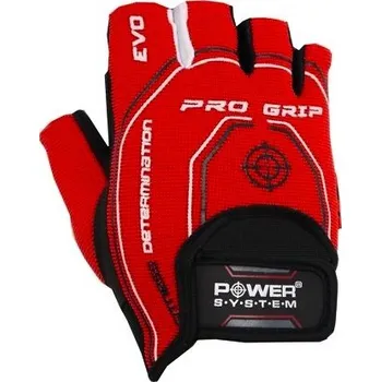 Fitness rukavice Fitness rukavice Power System Pro Grip Evo Red M