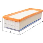 Vzduchový filtr KNECHT LX 4084