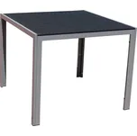 Zahradní stůl Fargo, čtvercový, černá / šedá