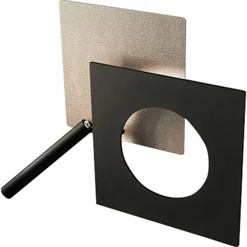 Lampička ICONE LED nástěnné svítidlo Petra 21.L, ecrù, černá 1 x 16,8 W LED + 1 x 4 W LED - Doprava zdarma