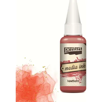 Výtvárné potřeby Pentart alkoholový inkoust Media Ink 20 ml Barvy Pentart: Hawthorn