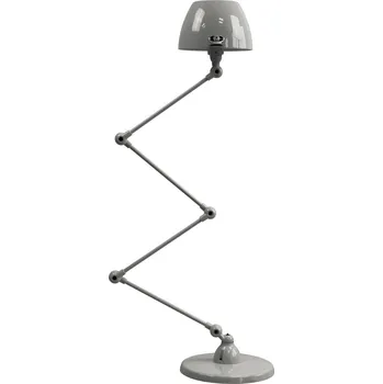 Lampička Jieldé Aicler AIC433 kloubová stojací lampa, šedá - stínidlo - Ø 19 cm, výška 12 cm; Ø nohy 24,5 cm matná šedá 1 x 25 W - Doprava zdarma