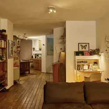 Lampička Philips WarmGlow LED žárovka E27 P45 2,5 W čirá