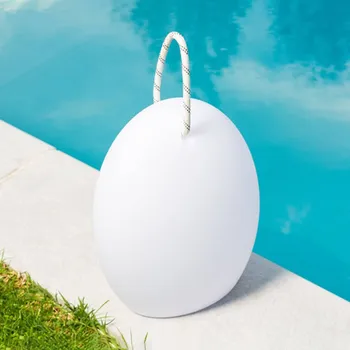 Lampička Smart&Green Dekorativní světlo LED Amande Cord 280, 28 cm bílá, světlé dřevo 1 bílá LED + 4 RGB LED - celkem 0,5 W - Doprava zdarma