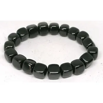 Náramek Šungitový náramek, exklusivní, krychličky větší