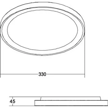 Lampička BRUMBERG Sunny Mini LED stropní svítidlo RC CCT bílé bílá LED 30 W celkem - Doprava zdarma