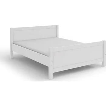 Ložnice Postel z masivu Antoaneta 160x200 cm bílá + rošt ZDARMA