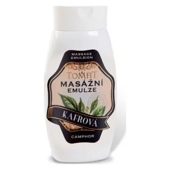 Masážní přípravek Masážní emulze Tomfit kafrová 250 ml