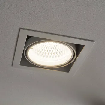 Lampička Arcchio Adin LED vestavné svítidlo, 4 000K, 25,9W, bílé - Instalační výřez - délka 16 cm, šířka 16 cm bílá LED 25,9 W celkem - Doprava zdarma