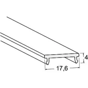 Lampička BRUMBERG Kryt One click, průhledný, 1 metr transparentní
