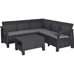 KETER CORFU RELAX Set zahradní, grafit/šedá 17202123 free_store_pickup