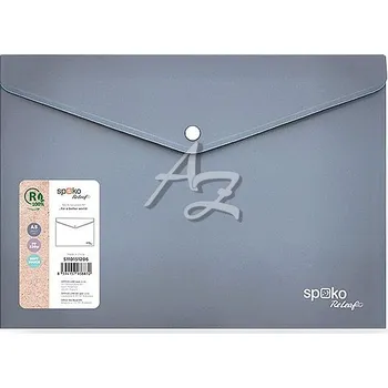 Spoko ReLeaf složka s drukem A5 PP SoftTouch Šedá