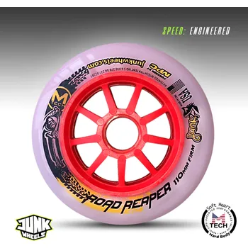 Kolečko k in-line bruslím MPC JUNK ROAD REAPER 110mm/Firm Barva: Bílá