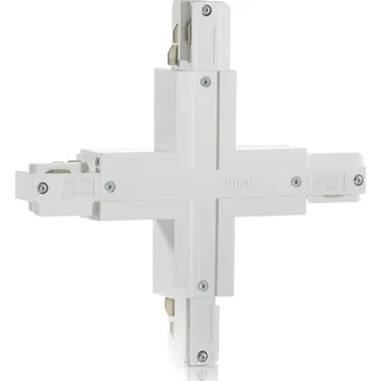 Lampička Konektor Eutrac X s možností napájení, bílý bílá - Doprava zdarma