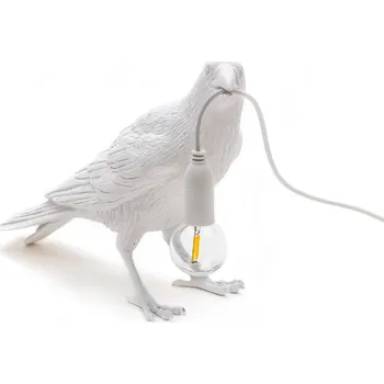 Venkovní osvětlení SELETTI Bird Lamp LED dekorativní lampa, na počkání, bílá - kabel 800 cm 1 x 2 W LED - Doprava zdarma