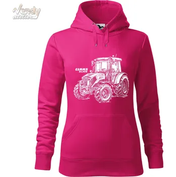 Pánská mikina Mikina - Claas Elios Barva: Purpurová (40), Velikost: XS, Střih: Dámské