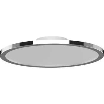 LIGHTME LED stropní svítidlo Aqua Ø30,2cm chrom 1 x 24 W LED - Doprava zdarma