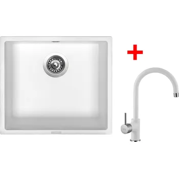 Granitový dřez Sinks FRAME 457 Milk + Vitalia GR G7928