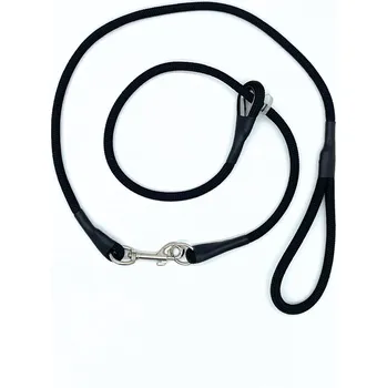 Vodítko pro psa DOGSTORE Dvoudílné vodítko 8 mm Barva: Černá