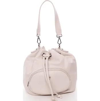 Kabelka Módní stahovací kabelka ve tvaru měšce Eduarda, růžová