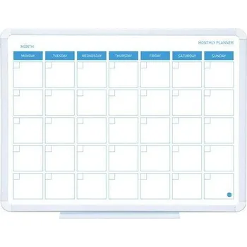 Pěnová tabule NO NAME Plánovací tabule, měsíční, magnetická, 45x60cm