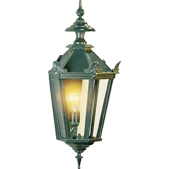 Venkovní osvětlení K.S. Verlichting Venkovní nástěnné svítidlo Oxford, zelené Zelená 1 x 60 W - Doprava zdarma