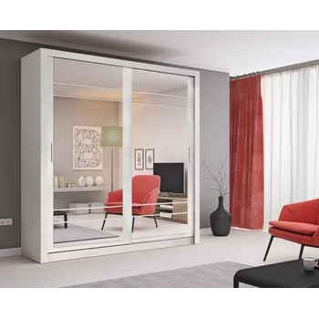 Šatní skříň Lenart Šatní skříň Arti 08 (203) - bílý mat