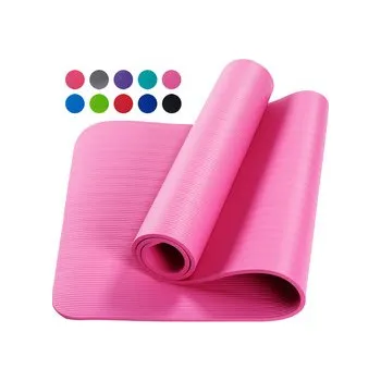 podložka na cvičení NBR Jóga mat - L Růžová