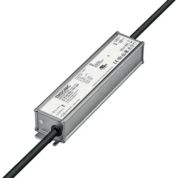 Lampička TRIDONIC LED driver LC 35W 24V IP67 L EXC UNV - Rozteč otvorů - 18,85 cm; délka propojovacího kabelu 30 cm pro každý otvor šedá - Doprava zdarma