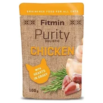 Krmivo pro kočku Fitmin Purity Cat kuřecí 12x100g kapsička (+ SLEVA PO REGISTRACI/PŘIHLÁŠENÍ! ;))